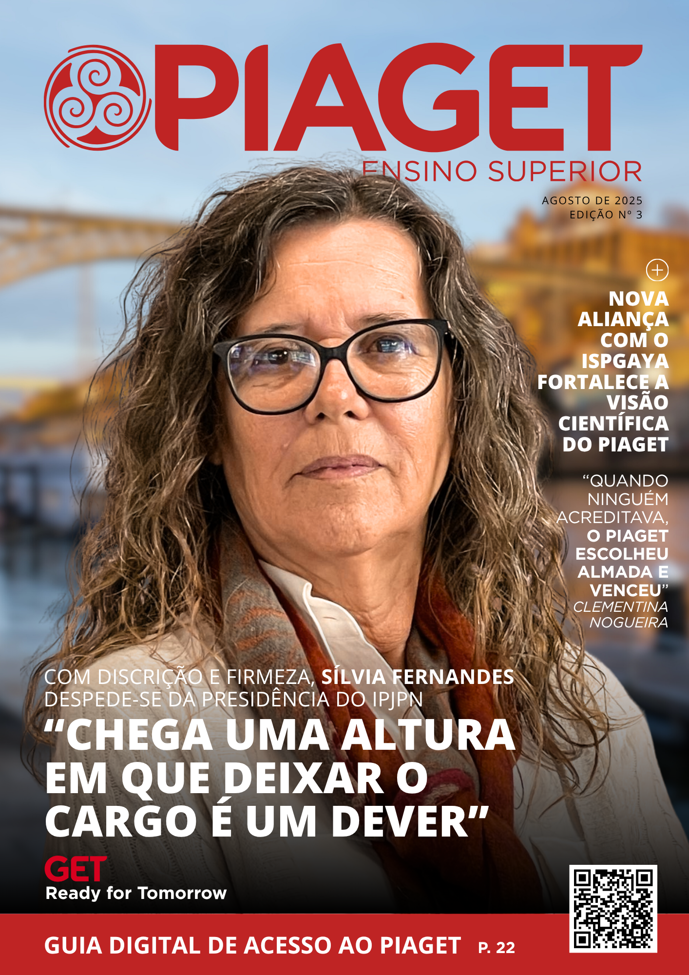 Capa: Revista Piaget – agosto