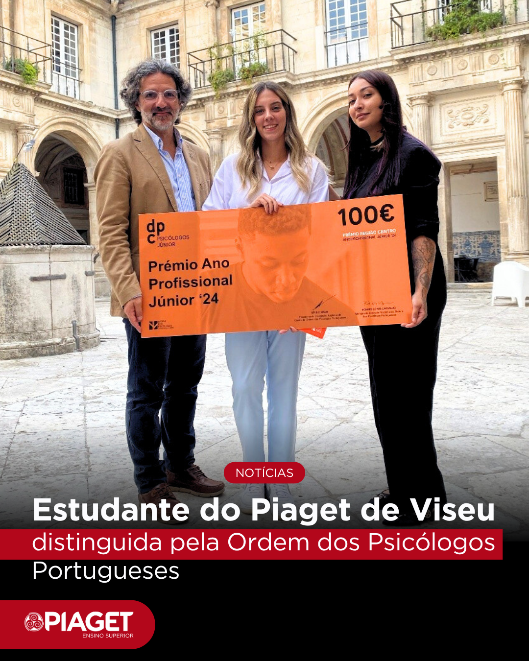 Estudante do Piaget de Viseu distinguida pela OPP