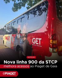 Notícias - Nova linha 900 da STCP- Piaget Gaia