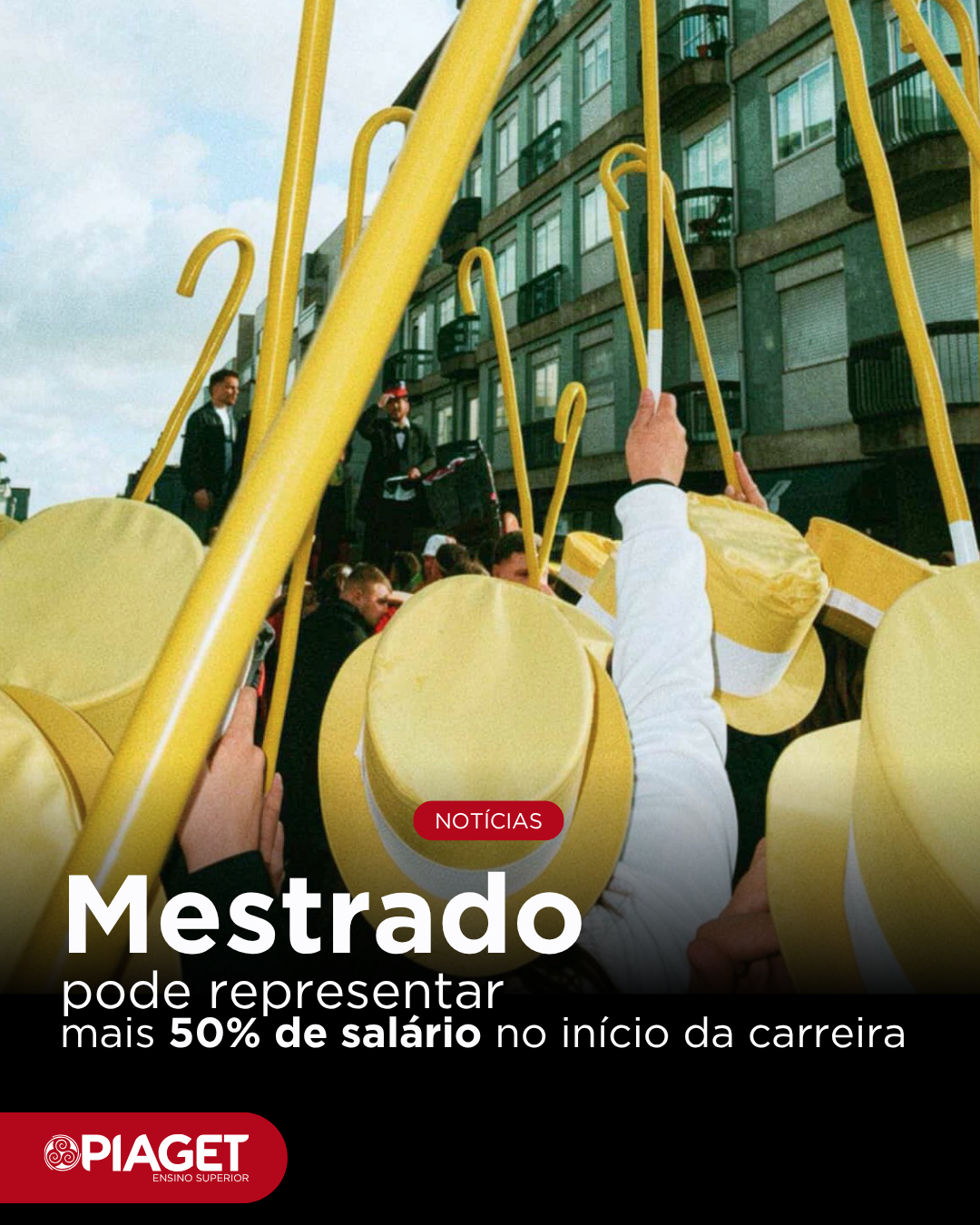 Mestrado pode representar quase mais 50% de salário no início da carreira